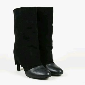 See by Chloe Black Suede and leather boots